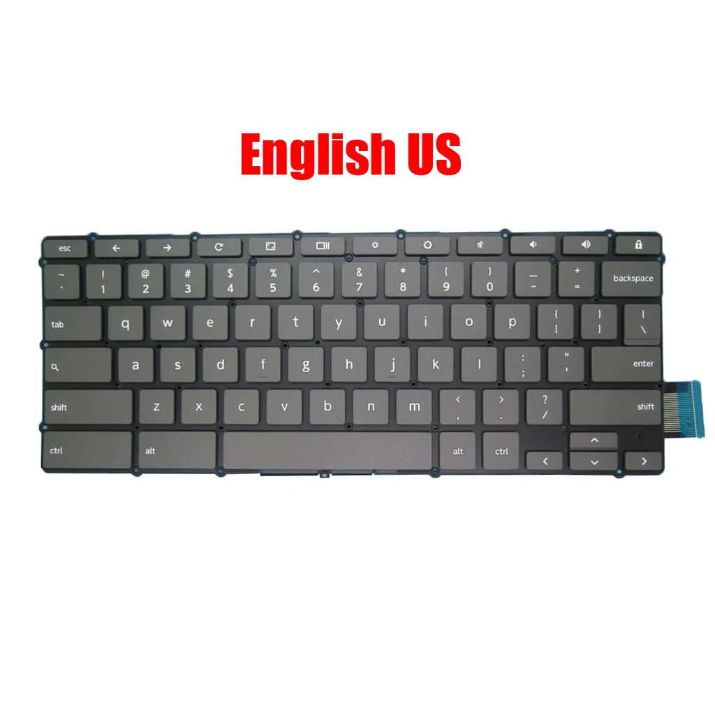 Laptop Keyboard For Lenovo For Ideapad Flex 5 CB-13IML05 Flex 3 Chrome-11M836 Flex 3 CB-11IGL05 Flex 5 Chromebook-13ITL6 English