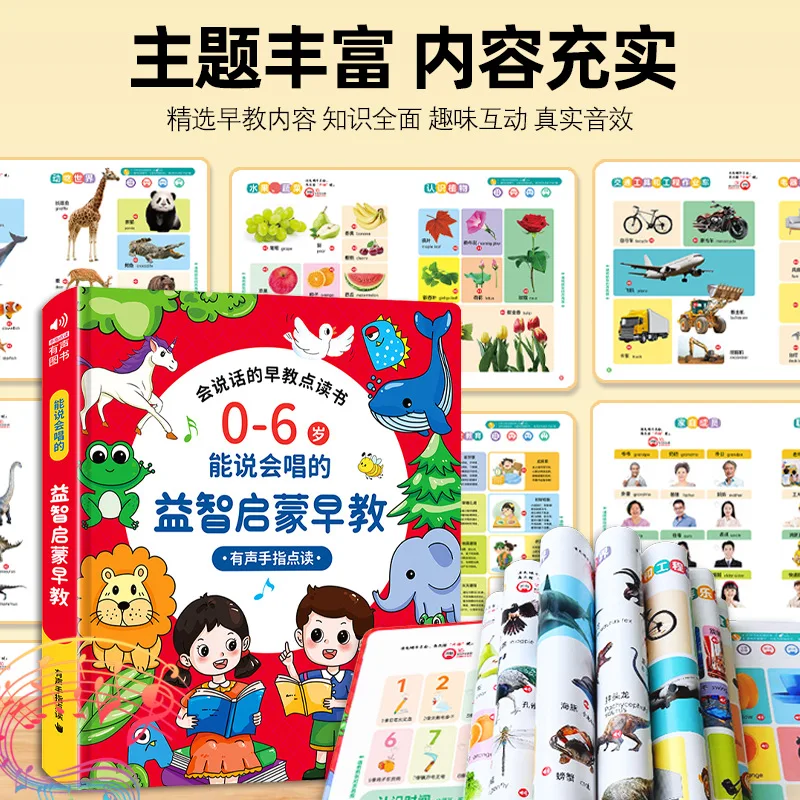

Early Education Audiobooks for Children Aged 0-6, Cognitive Enlightenment, Parent-child Interaction