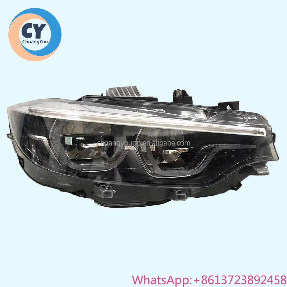 For BMW M3 M4 Original Headlight 2017 2018 2019 2020 LED Light 4 Series 435i 435iM 440i 430i F32  F33 F36 Lamp F82 F83 Headlamp