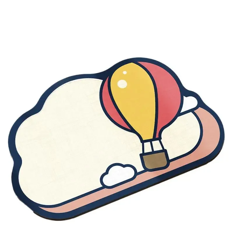 

Bathroom absorbent floor mat, household toilet bathroom non-slip mat