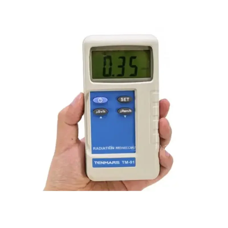 TM-91 Digital Radiometer Tester 3 1/2 Digit LCD Display Radiation Detection Meter