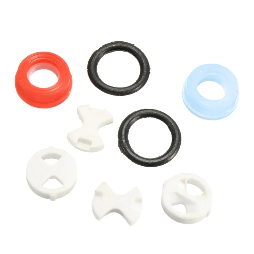 6PCS/set Ceramic Disc Silicon Washer Insert Turn Replacement 1/2