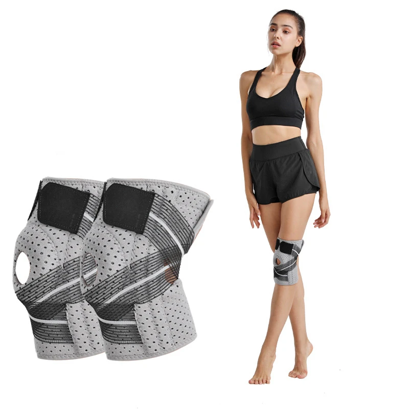 1PC Hinged Knee Brace with Side Stabilizers & Patella Gel Pads Knee Pain for Men Women Meniscus Tear Acl Mcl Injury Recovery