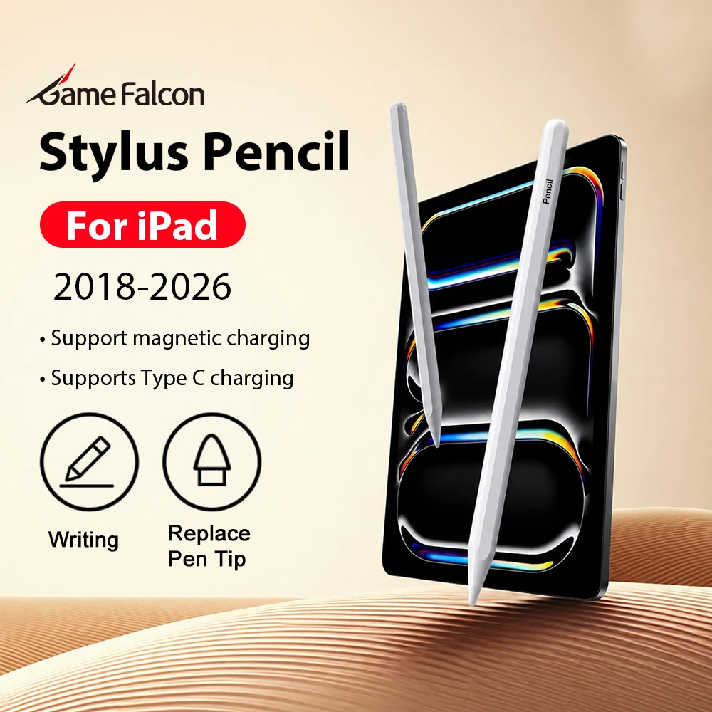For Apple Pencil For iPad A16 10th 10 9 Generation Air 13 11 M3 M4 4 5 Pro 12.9 Stylus Mini 6 7 7th 8th 9th Painting Touch Pens