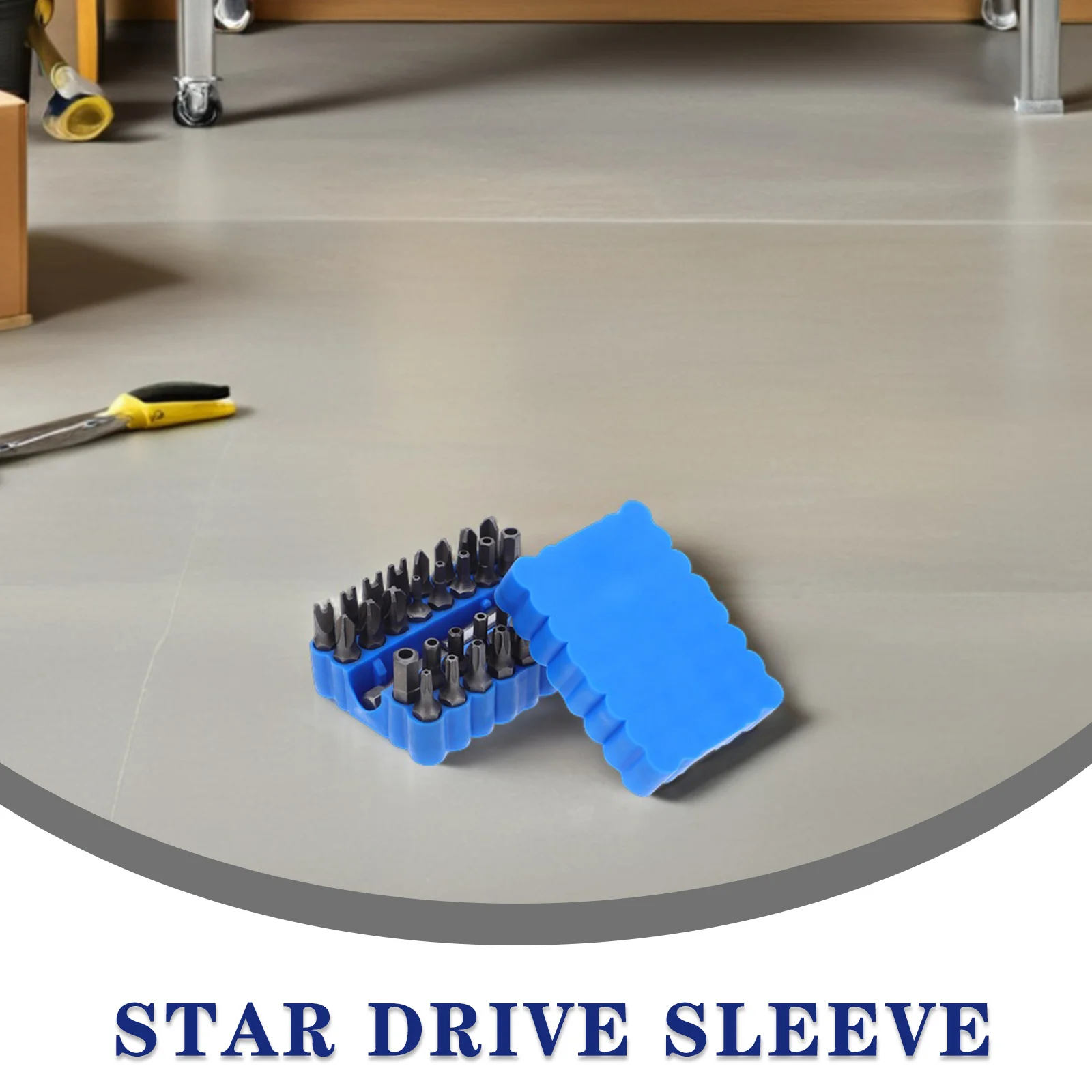 33Pcs Security Bit Set Tamper Proof Hex Star Screwdriver Magnetic Extension Bit Holder Compact Organizer for Repair