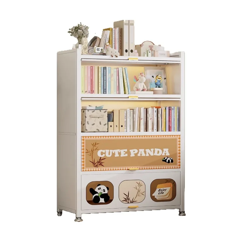 

Household lockers Multi-layer storage living room Balcony integrated against the wall Steel chest dustproof iron