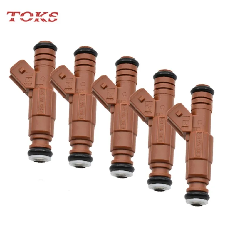 

5PCS Fuel Injector Nozzle 0280155831 9186340 FOR Volvo C70 S60 2.4L 2.5L 2.8L 2.9L 1998-2009