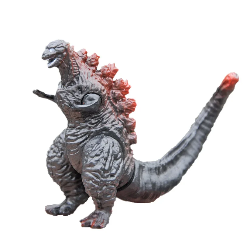 تمثال وحوش Godzilla ، ديكور مجسم تمثال ، شخصية PVC ، دمية هواية للأطفال ، هدية سحرية للأطفال ، 6 في كل مجموعة