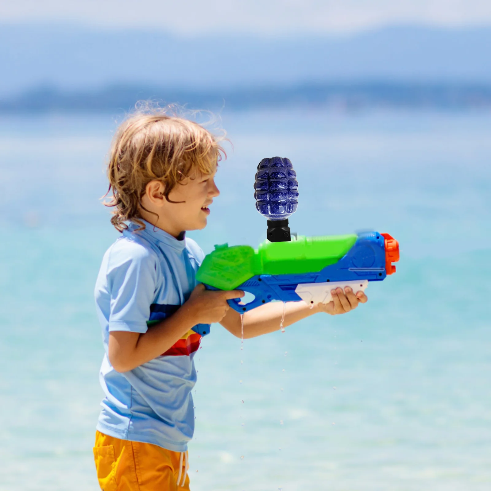 Spray dispenser da viaggio per bottiglia d'acqua pieghevole con accessori morbidi leggeri in gel