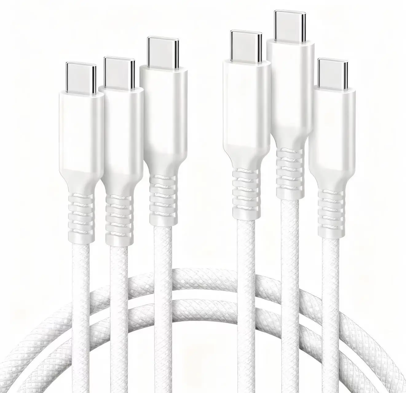 

3Pack 6ft USB C to Type C Cable Fast Charging PD Charger Cord for iPhone 17/16 MacBook iPadpro for Samsung s24 s23 Huawei Xiaomi