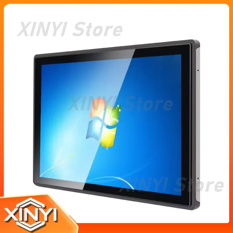 Industrial Control All-in-One Machine for PLC Automation Systems Full-Plane Dust-Proof Capacitive Touchscreen HD Touch