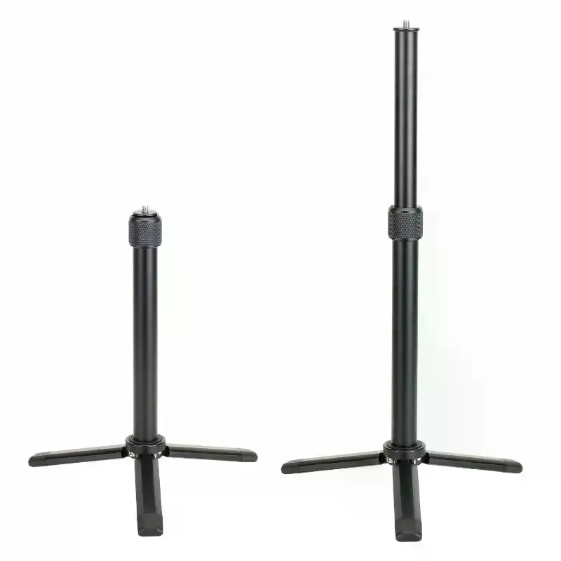 Adjustable Tripod Extension Tube Extender Handle Pole Handheld Telescopic Stick Rod Aluminium For Gimbal Tripod Phone