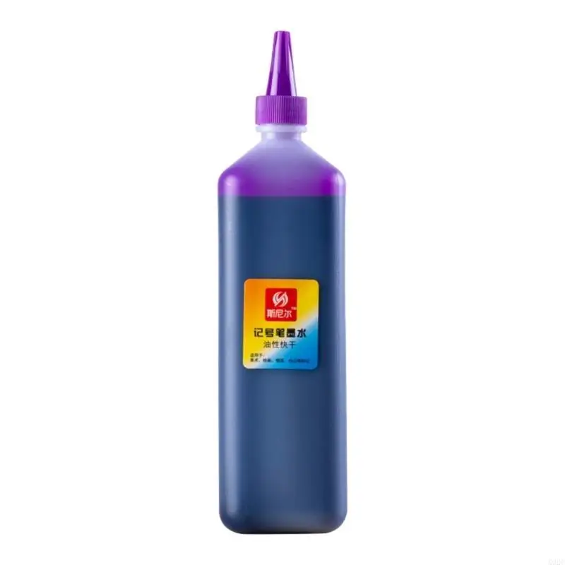 Paint Pens Refill Paint Markers No Fade Quick Dry Multiple Color 200ml Oil-Based Waterproof Paint Marker Pen K92C