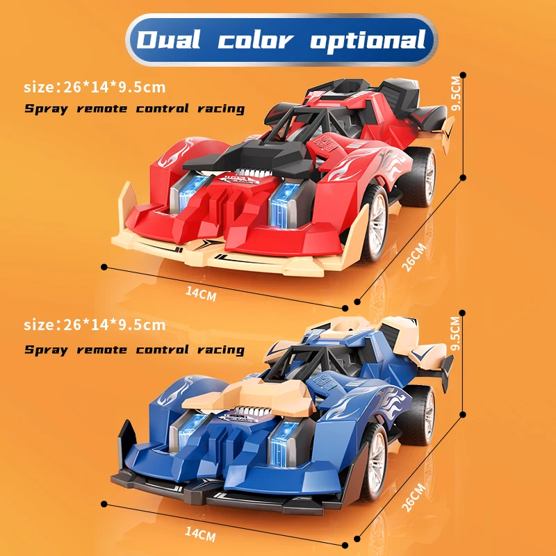 Samochód wyścigowy z napędem na cztery koła, szybki zdalnie sterowany samochód RC do driftu