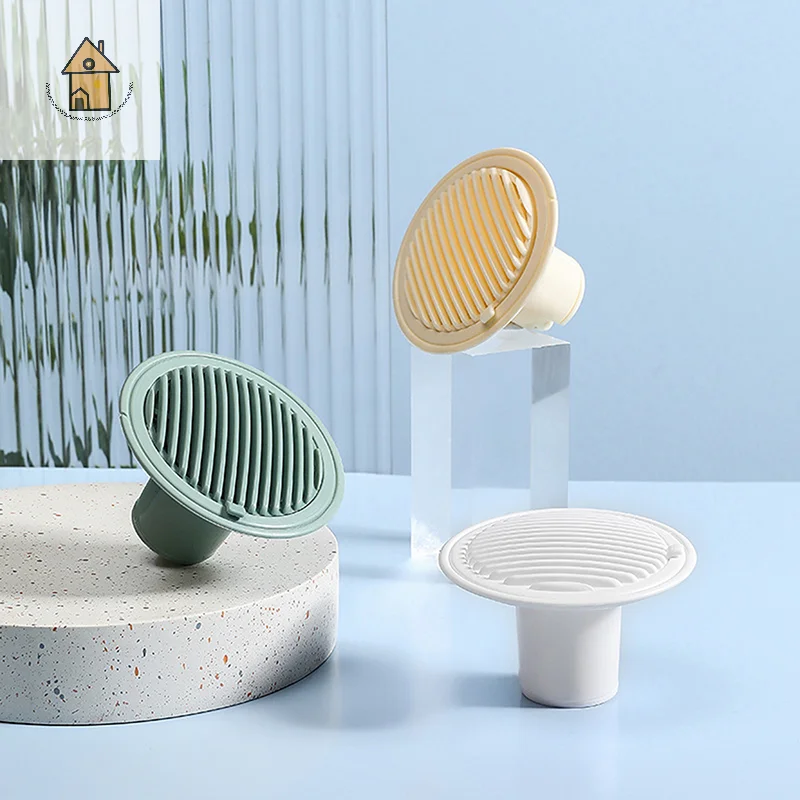

Bathroom Shower Drain Stopper Anti-odor Strainer Floor Drain Hair Catcher Water Filter Insect-proof Deodorant Plug