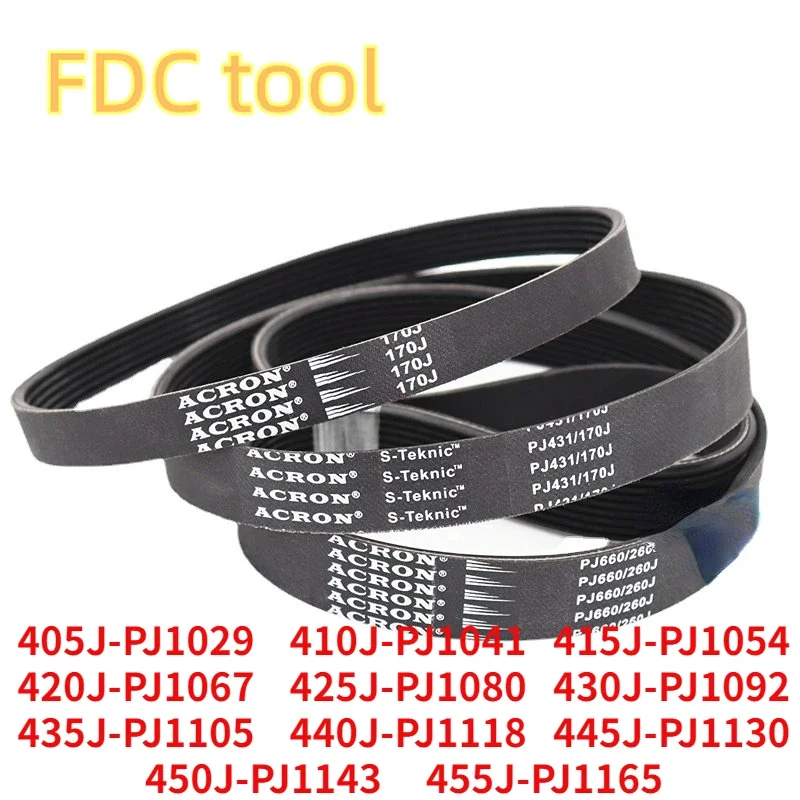 Ribbed Belt PJ 405J 410J 415J 420J 425J 430J 435J 440J 445J 450J 455J Sports Bike Treadmill Exercise Bike Spinning Belt