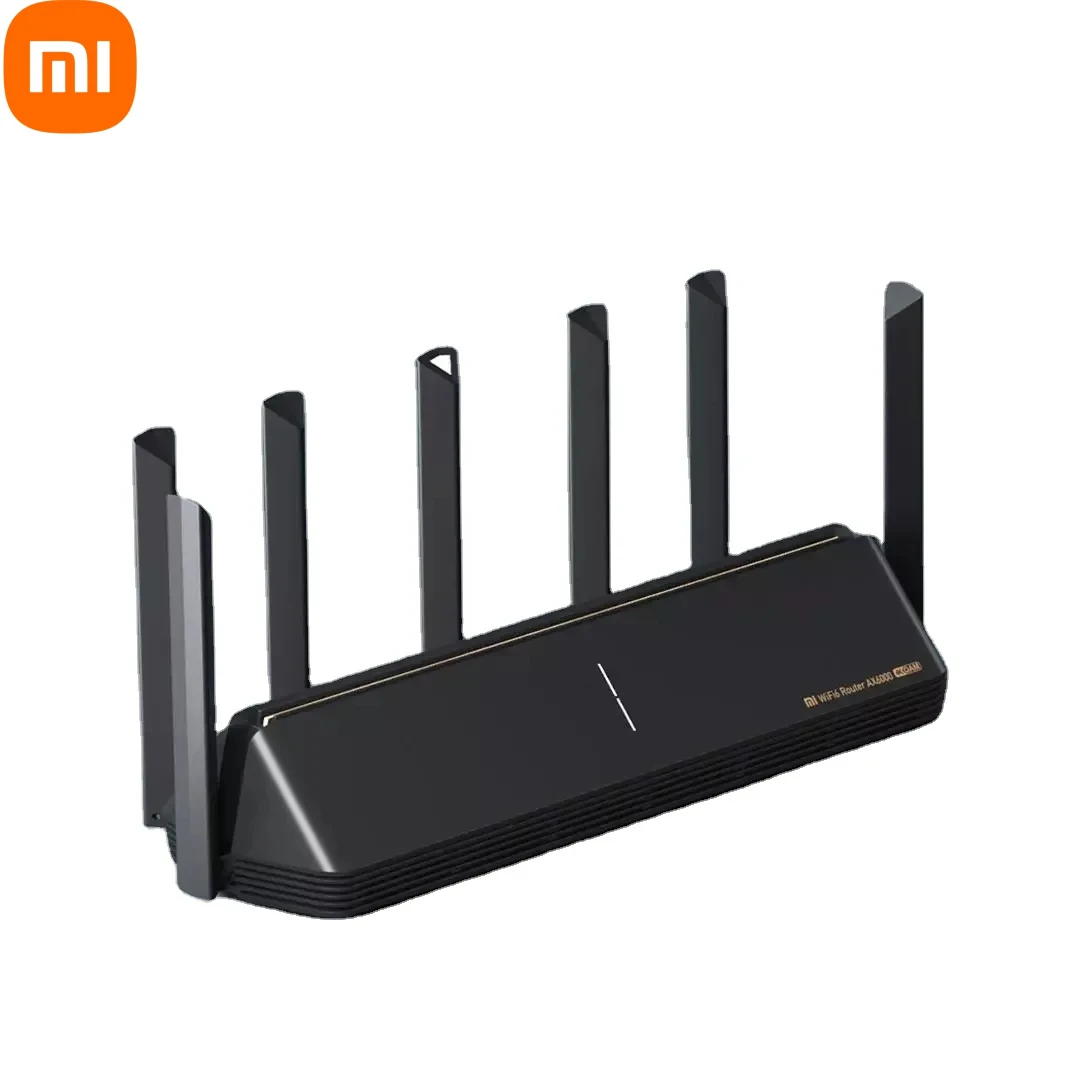 Used China Version Xiaomi AX6000 AIoT Router Wifi 6 5G 2.5G Wifi6 Security 6000Mbs Gigabit Rate Qualcomm External Signal