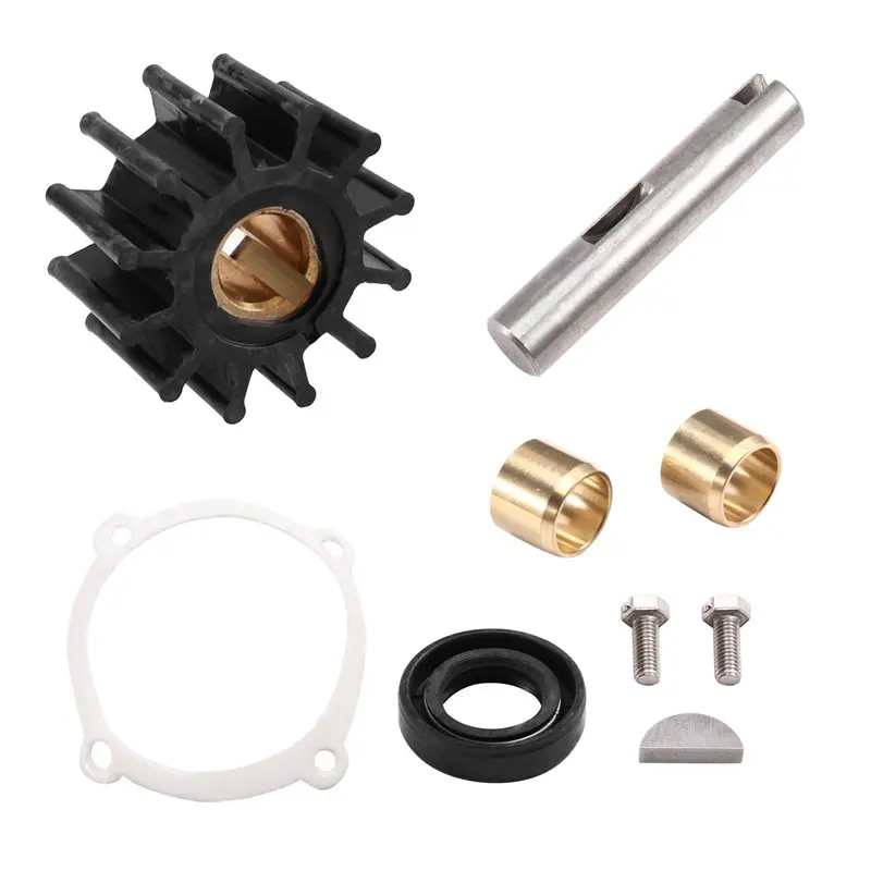 A99F-Replacement Parts Kit- Impeller& Plate Included In 3854287 For Volvo Penta OMC Cobra 3854287-4 Sea Water Pump Minor Repair