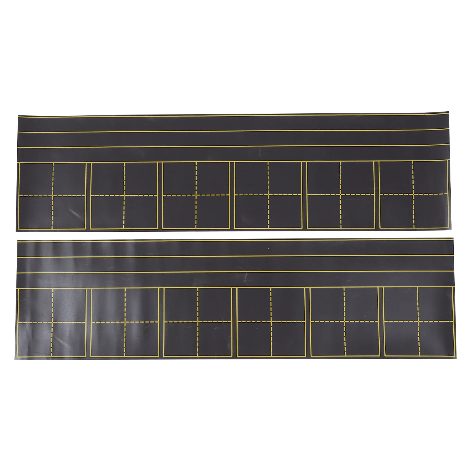 2Pcs Magnetic Blackboard Kids Writing Board Stickers Erasable Fridge Message Saving Practical Design