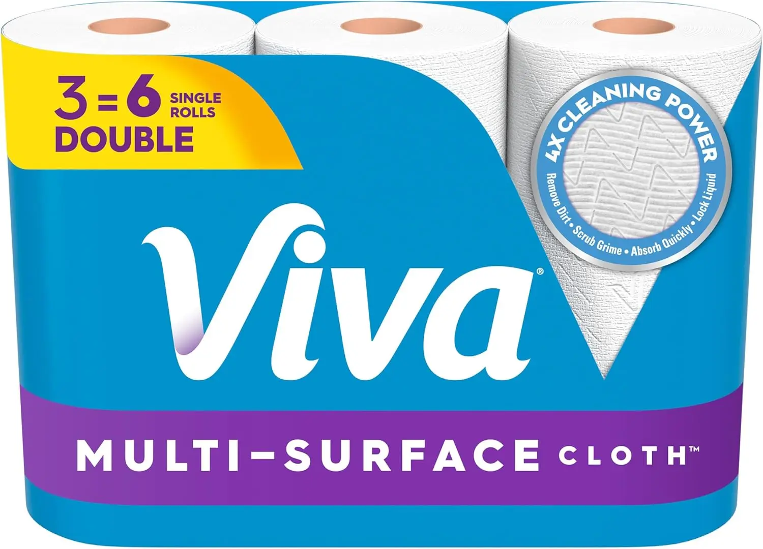 Multi Surface Cloth Cleaning Paper Towels Rolls