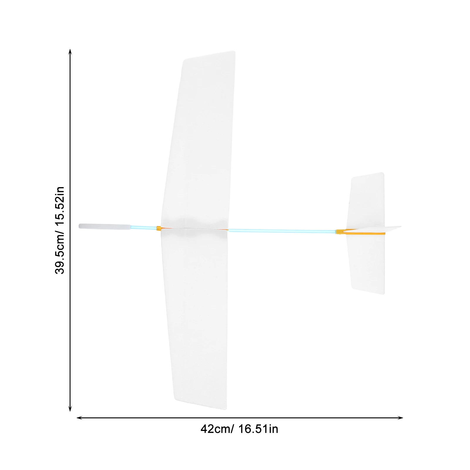 2 Stuks Zweefvliegtuig Vliegtuig Craft Kit Diy Educatief Stem Hands-On Montage Voor Kinderen Gooien Zweefvliegtuig Vliegtuig model Vliegen Speelgoed