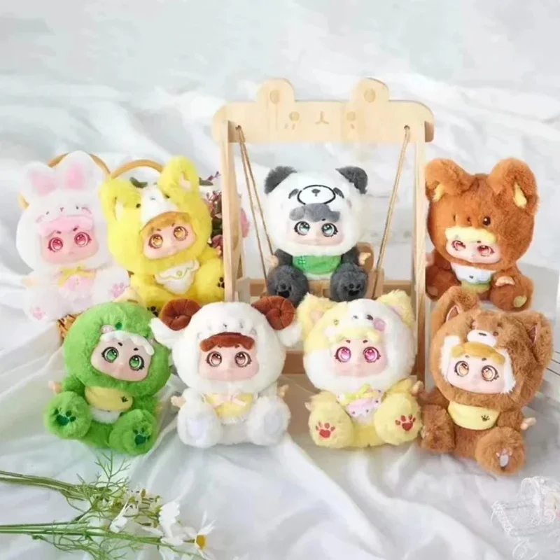 

Фигурки, игрушки, натуральная Nuozai Zoo Tour II серии, сюрприз, Lucky Blind Box, кукла Tide Play, милый подарок для девочек, рождественский подарок
