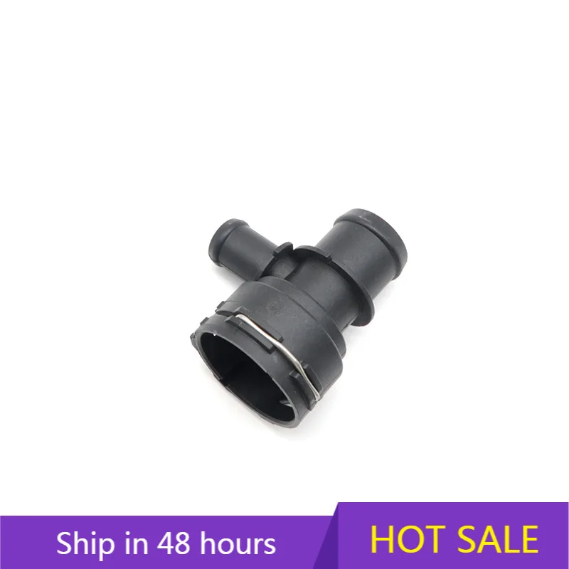 8K0122293H FOR Audi A6L C7 Engine Coolant Hose Flange Joint Black High Quality Strong Durable Sensitive Automotive Accessories