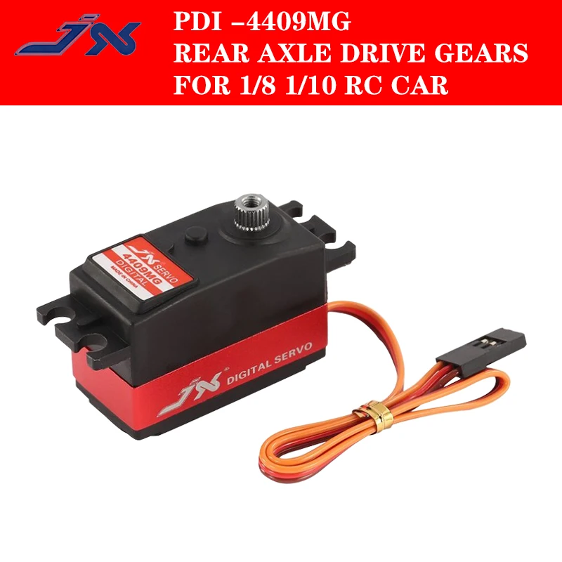 JX Servo PDI-4409MG 9KG Short Servo Digital Standard Servo For 1/8 1/10 RC Car LOW PROFILE Metal Gear 3racing 3R SAKURA D4 CS