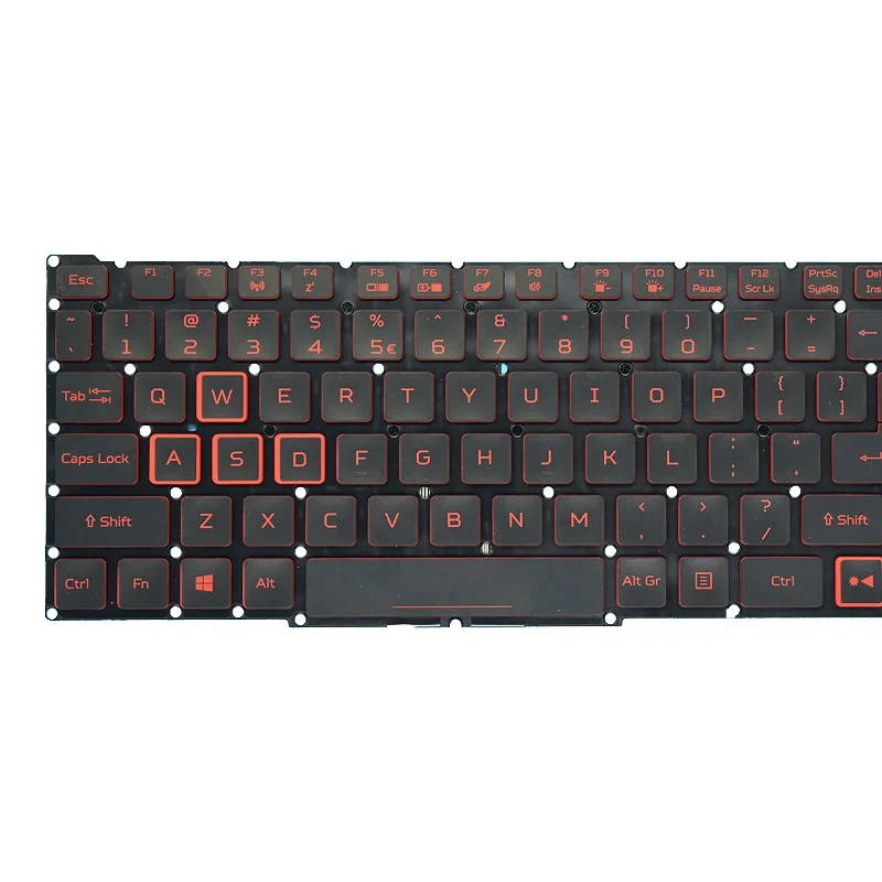 Kami Rusia Keyboard Laptop Lampu Latar UNTUK Acer Nitro 5 AN515-54 AN515-43 AN515-44 AN517-51 AN517-52 AN517-54 AN715-51 N18C3 N18C4