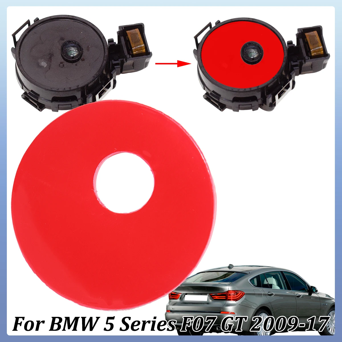 

1X For BMW 5 Series F07 GT Rain Light Sensor Gel Pad Adhesive Film Silicone Sticker Windscreen Chip Repair Kit Fix Tape 2009-17