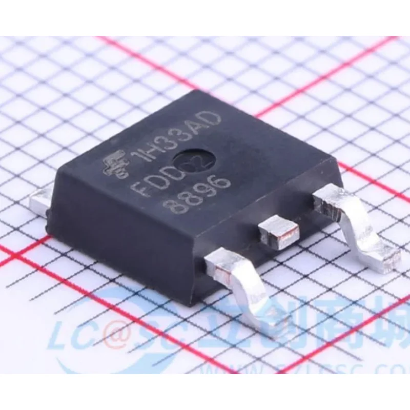 25PCS FDD8896 TO-252-2 100% New original Chipset IC Electronic Component SMD