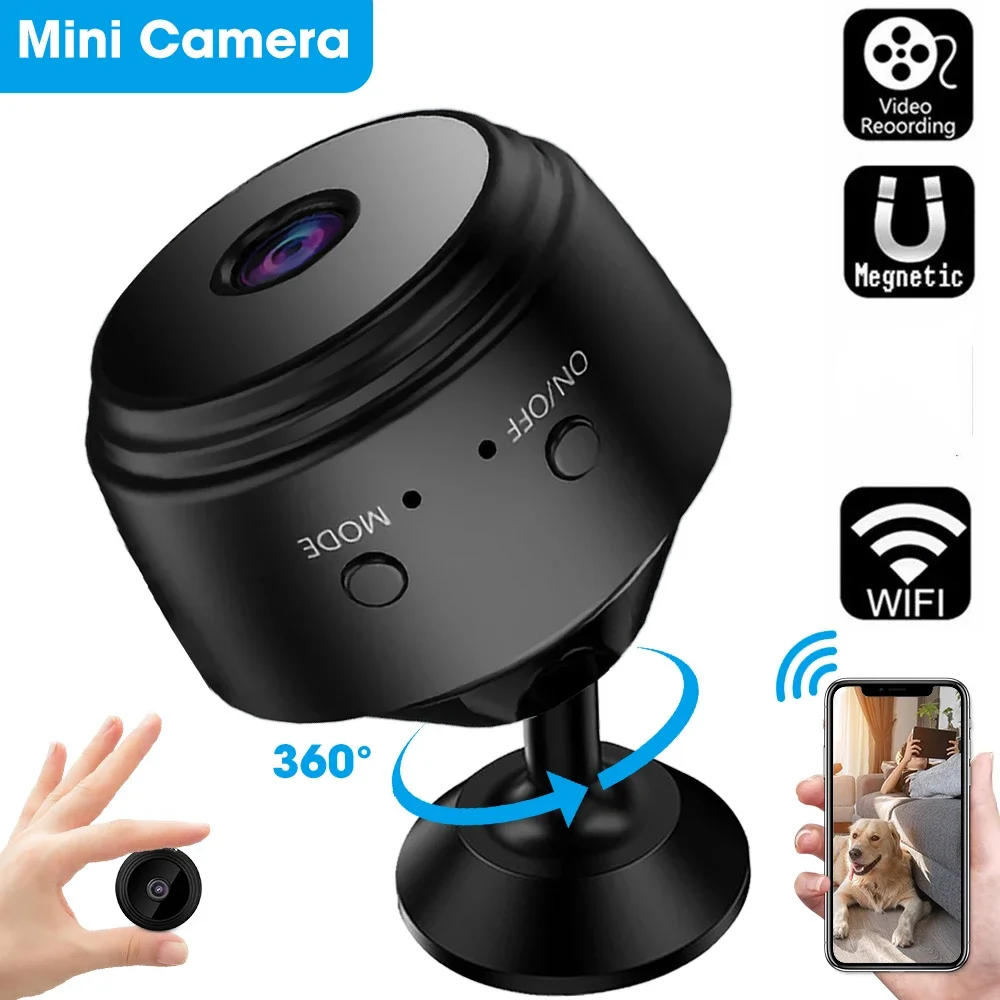 Mobile A9 1080P HD Wifi Mini caméra caméras de Surveillance capteur caméscope Web vidéo sécurité à domicile intelligente caméra de sécurité sans fil