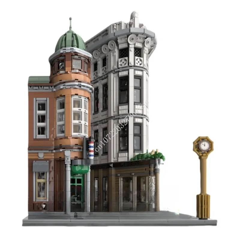 4094 PCS Modular Flatiron  MOC City Street View DIY Bricks Modern Building Block Architecture Collection Series Toys Gifts