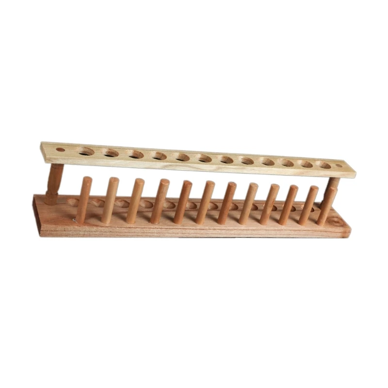 62KA Держатель пробирок Стеллаж для хранения центрифужных пробирок Органайзеры для пробирок Диаметр отверстия 22 мм Для использования в лаборатории и экспериментах