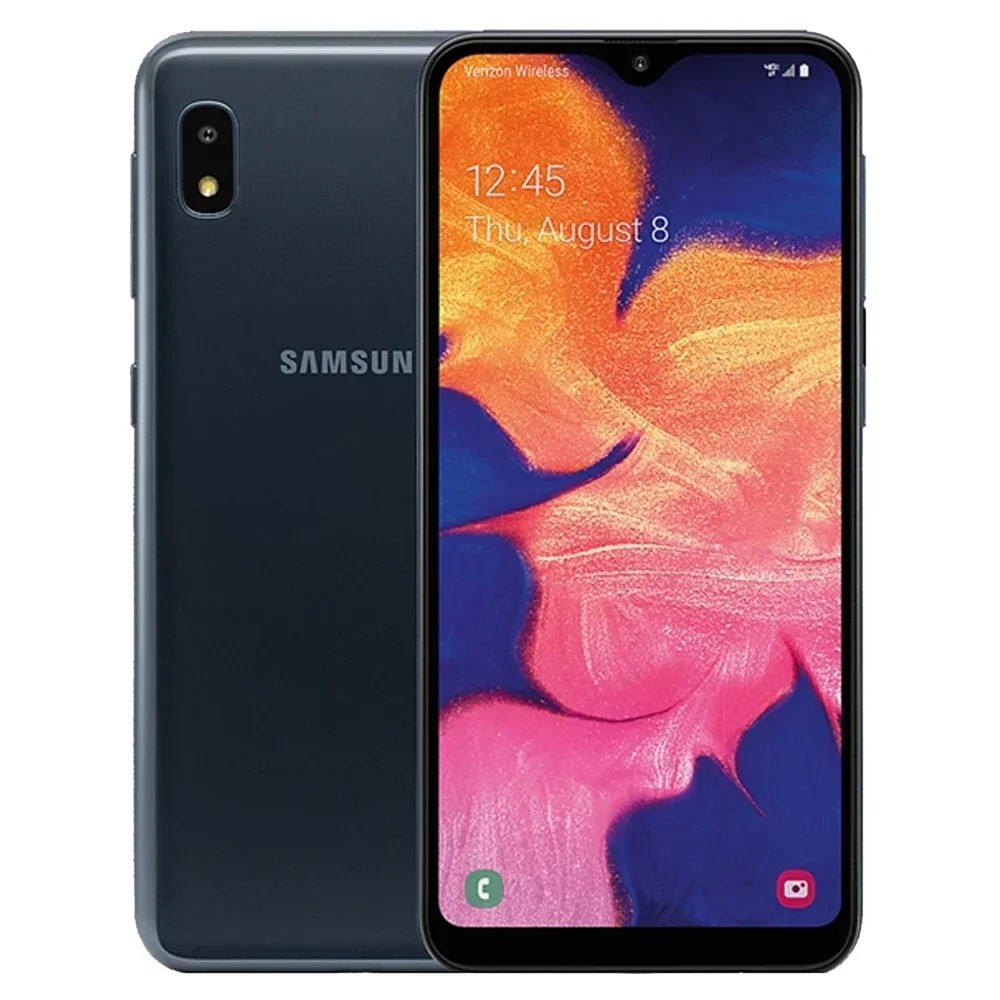هاتف سامسونج جالاكسي A10E A102U 4G الأصلي 5.83 بوصة 2 جيجابايت رام 32 جيجابايت روم 8 ميجابكسل Exynos 7884 ثماني النواة أندرويد هاتف ذكي