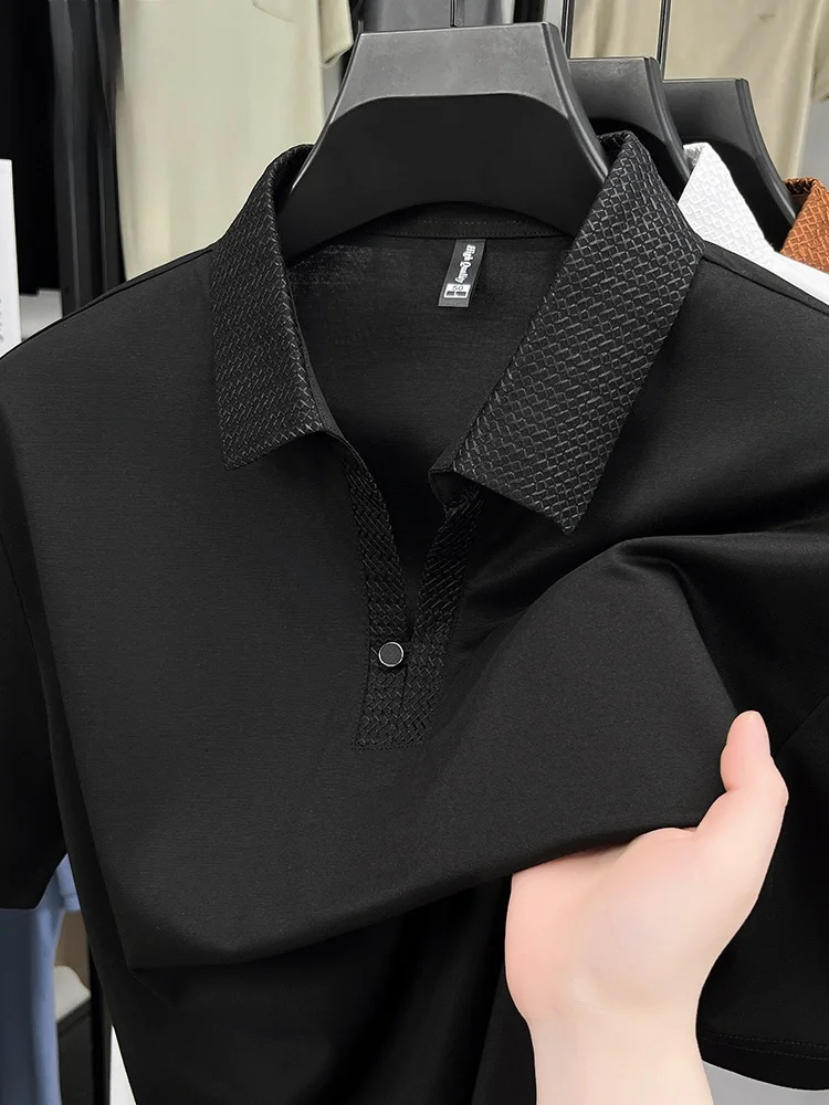 

Мужская летняя рубашка Lormen с коротким рукавом, повседневная, удобная, приятная для кожи, дышащая, модная, с отложным воротником, с коротким рукавом...