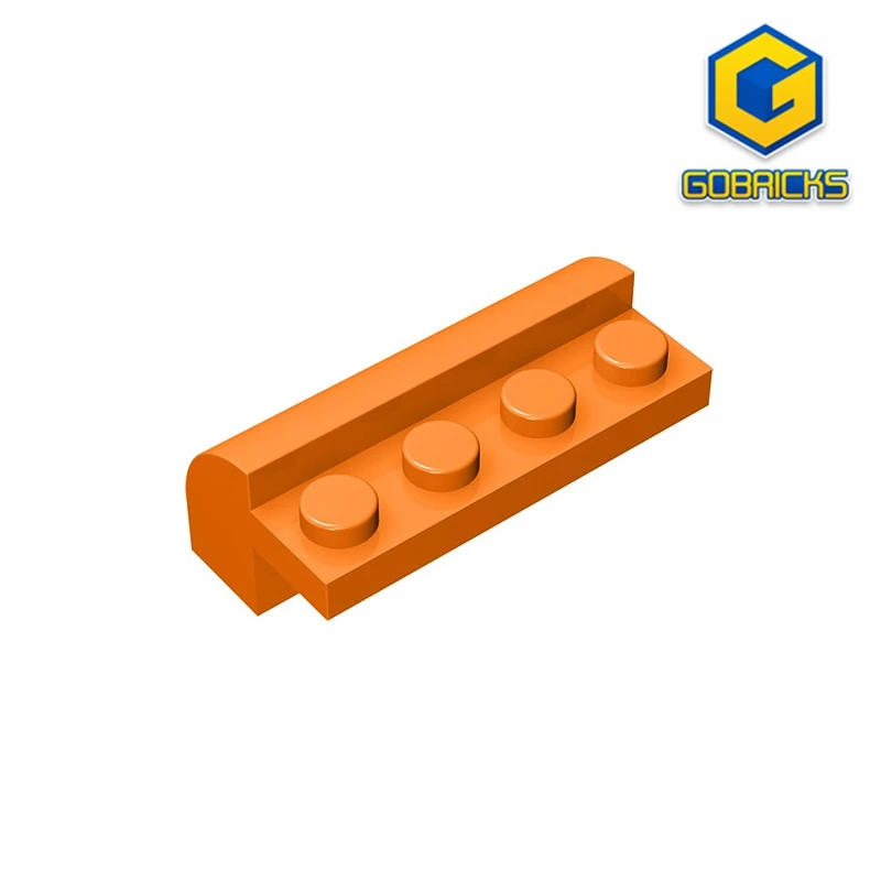 MOC PARTS GDS-712 BRICK W. BOW 4X1X1 1/3 compatible with lego 6081 children's toys Assembles Building Blocks Technical