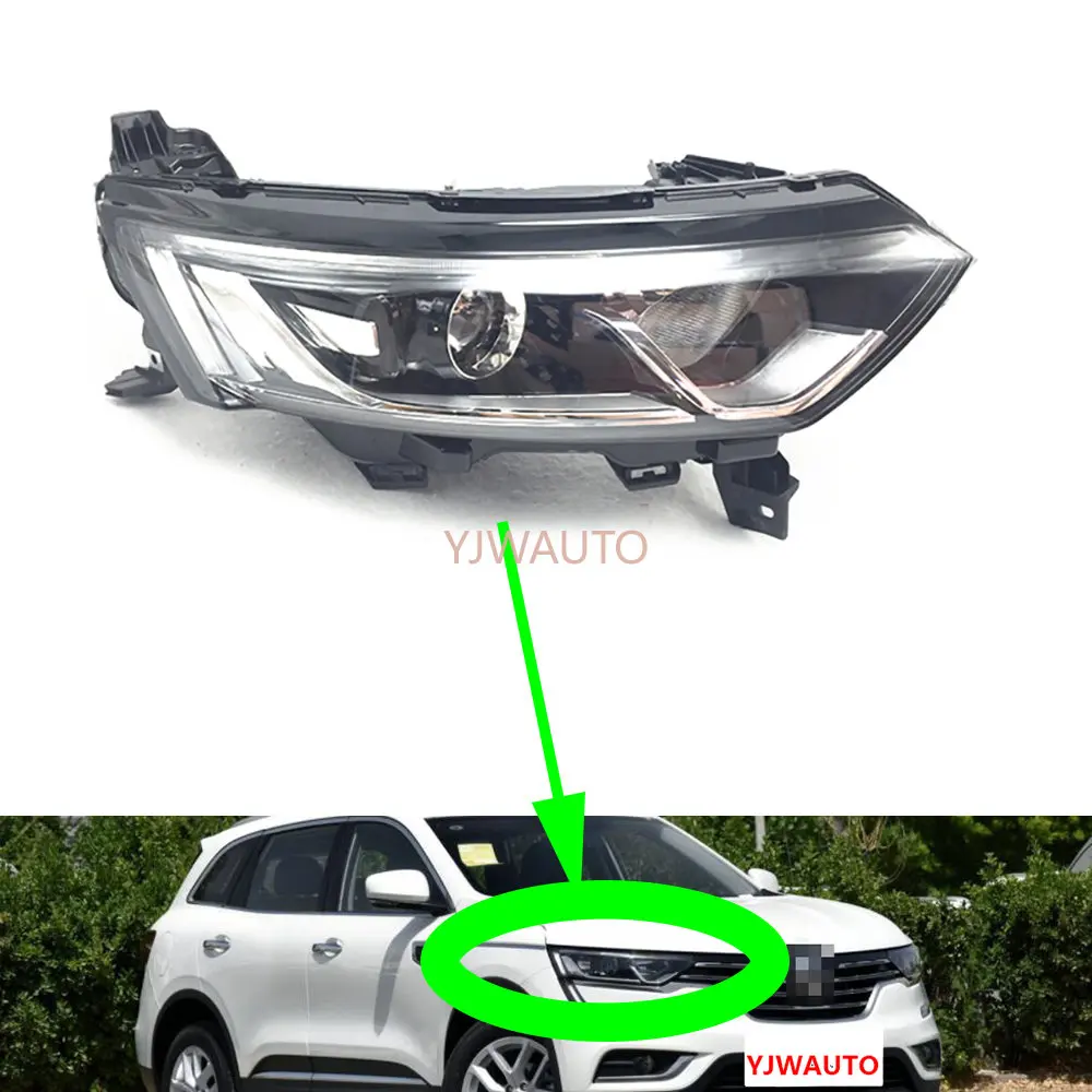 Headlights For Renault Koleos 2016-2019 Headlamp Assembly Car Lights Daytime Running Light Front Auto Lamp