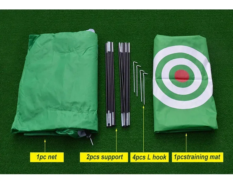 Portable foldable 1m 2m 3m customized Golf training Practice Net Golf Hitting Cage