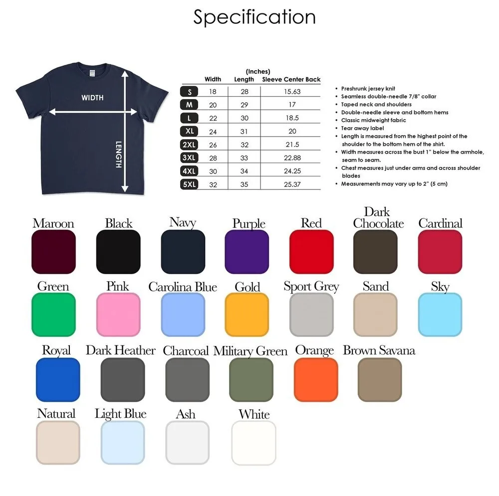 Treaty Oak Revival Black Heavy Cotton Size S-5XL Shirt Adults
