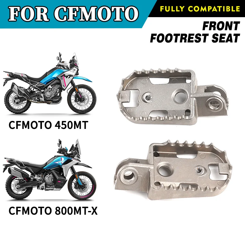 

For CFMOTO 450MT 800MT-X Left&Right Front Footrest Seat Foot Pegs Motorcycle Accessories Foot Pedals Footpeg Original Parts