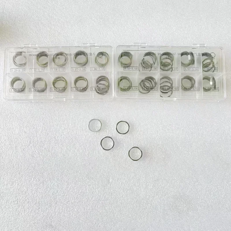 for Denso Diesel Common Rail Injector Residual Air Gap Adjusting Shims Injector Part Washer Repair Tool