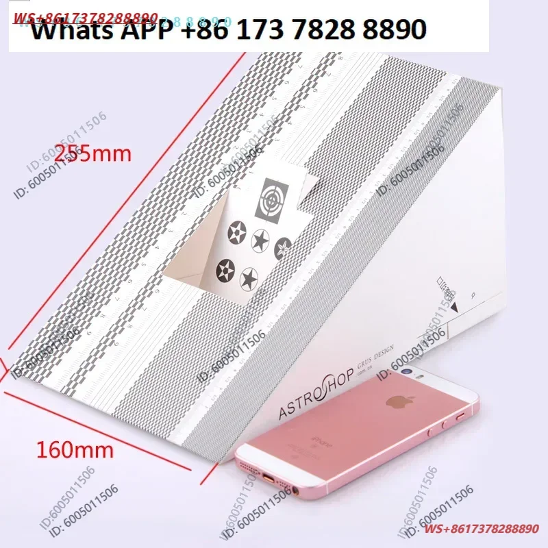 10PCS The fourth generation enlarged camera lens test run focus card high precision test focus card
