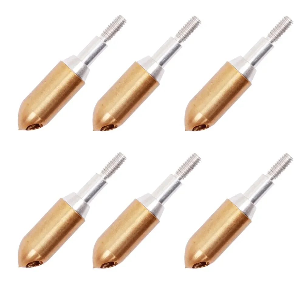 5cm Screw In Point Whistling 6pcs Arrowheads Broadheads Outdoor Sports Target Tips Hunting New Nice Portable Pratical