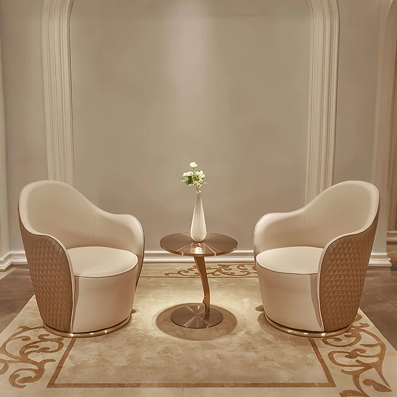 

Italian Trending Living Room Chairs Luxury Nordic Cozy Designer Chairs Living Room Accent Single Relax Sessel Furniture Home