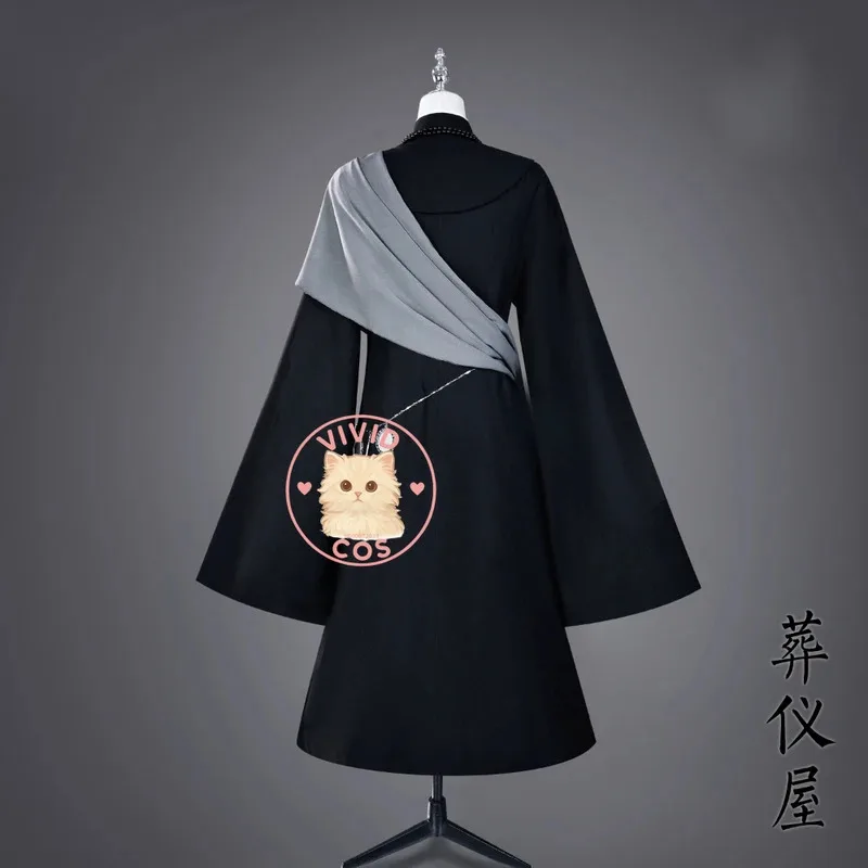 ABC123Preto Mordomo Ciel disfraz de Cosplay Anime Undertaker uniforme RPG de alta calidad trajes negros para hombres adultos C3;F'6,C;7.Y