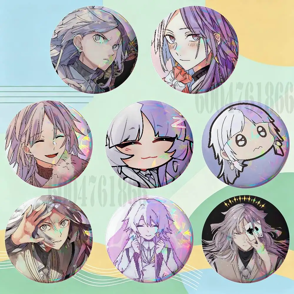 S-Sigma HD Print Badges Pretty Round Display Brooches IP merchandise 32mm 58mm 75mm 44mm 25mm