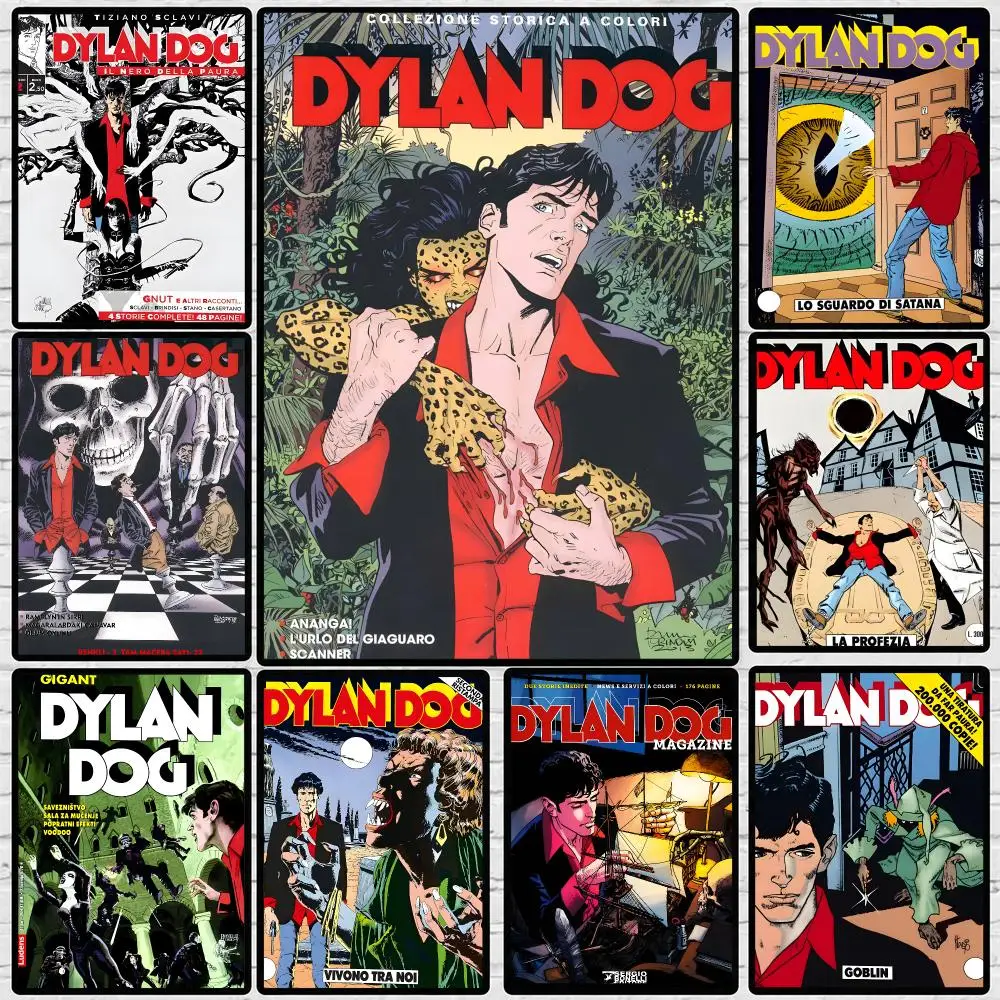 Comic Dylan Dog Poster High-definition  poster stickers, suitable for bedroom, living room, home decoration