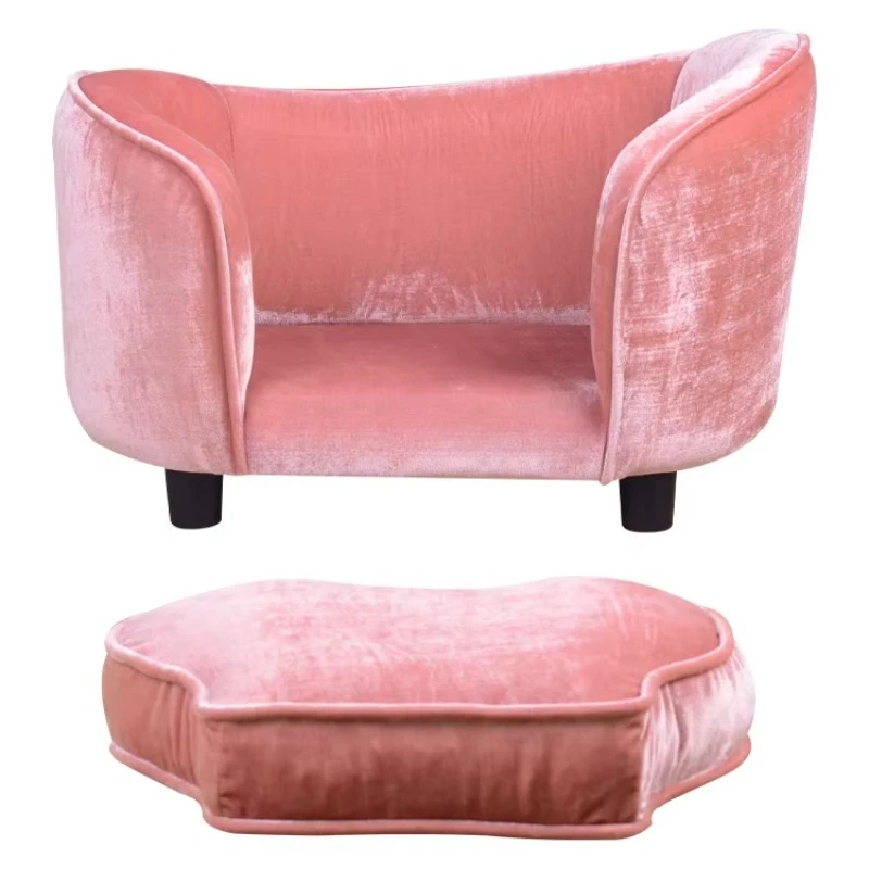 

Simple dog bed design pet furniture sofa non-slip bottom