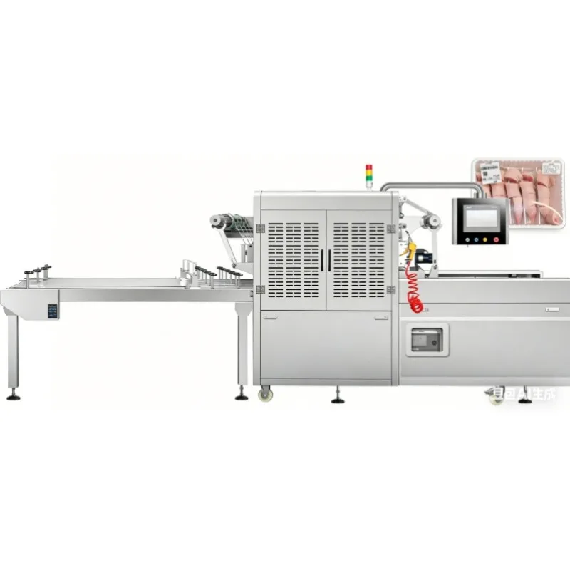 Modified Atmosphere Packaging Machine Custom MAP Tray Sealing Equipment for Commercial Meat Packaging